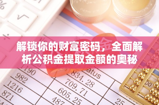 禹城解锁你的财富密码，全面解析公积金提取金额的奥秘