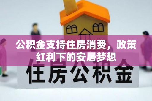 禹城公积金支持住房消费，政策红利下的安居梦想