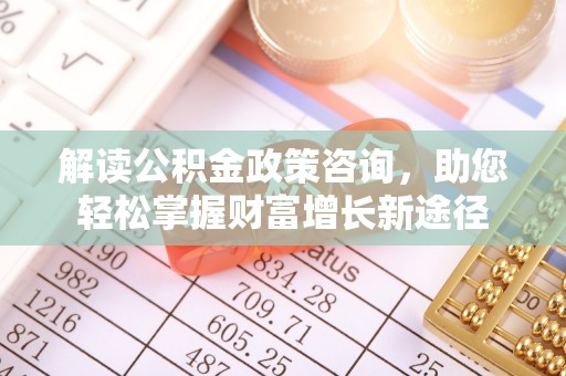 禹城解读公积金政策咨询，助您轻松掌握财富增长新途径